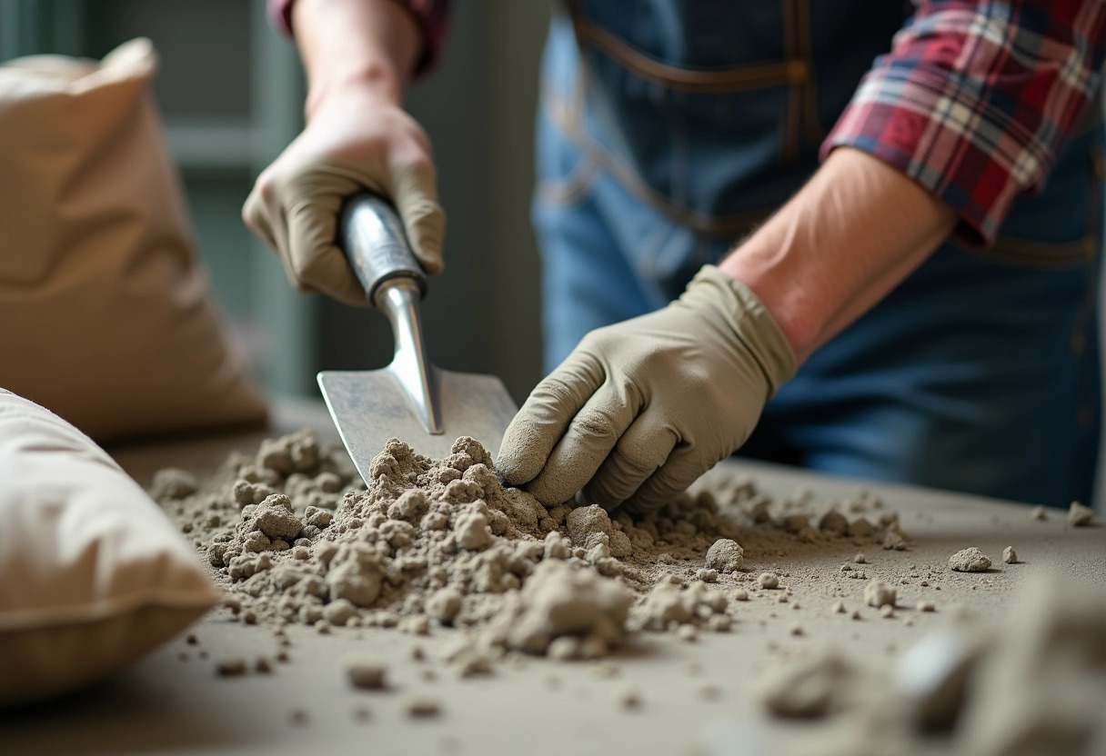 mortier  bricolage
