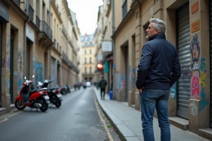 Homme d'âge moyen dans le 3e arrondissement de Mille
