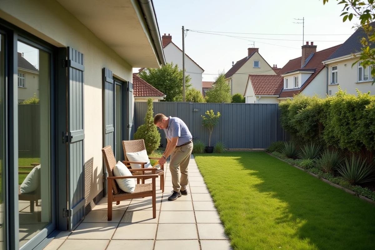 Maison en périphérie urbaine avec jardin privatif proposée à la location pour environ 600 euros par mois